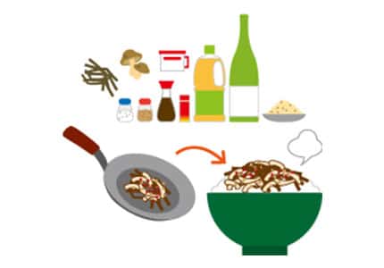 昆布の炒めもの