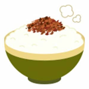 ふりかけごはん