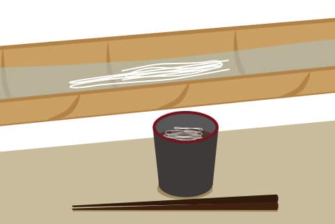 流しそうめん